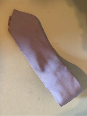 Classic Solid Light Lavender Men's Tie